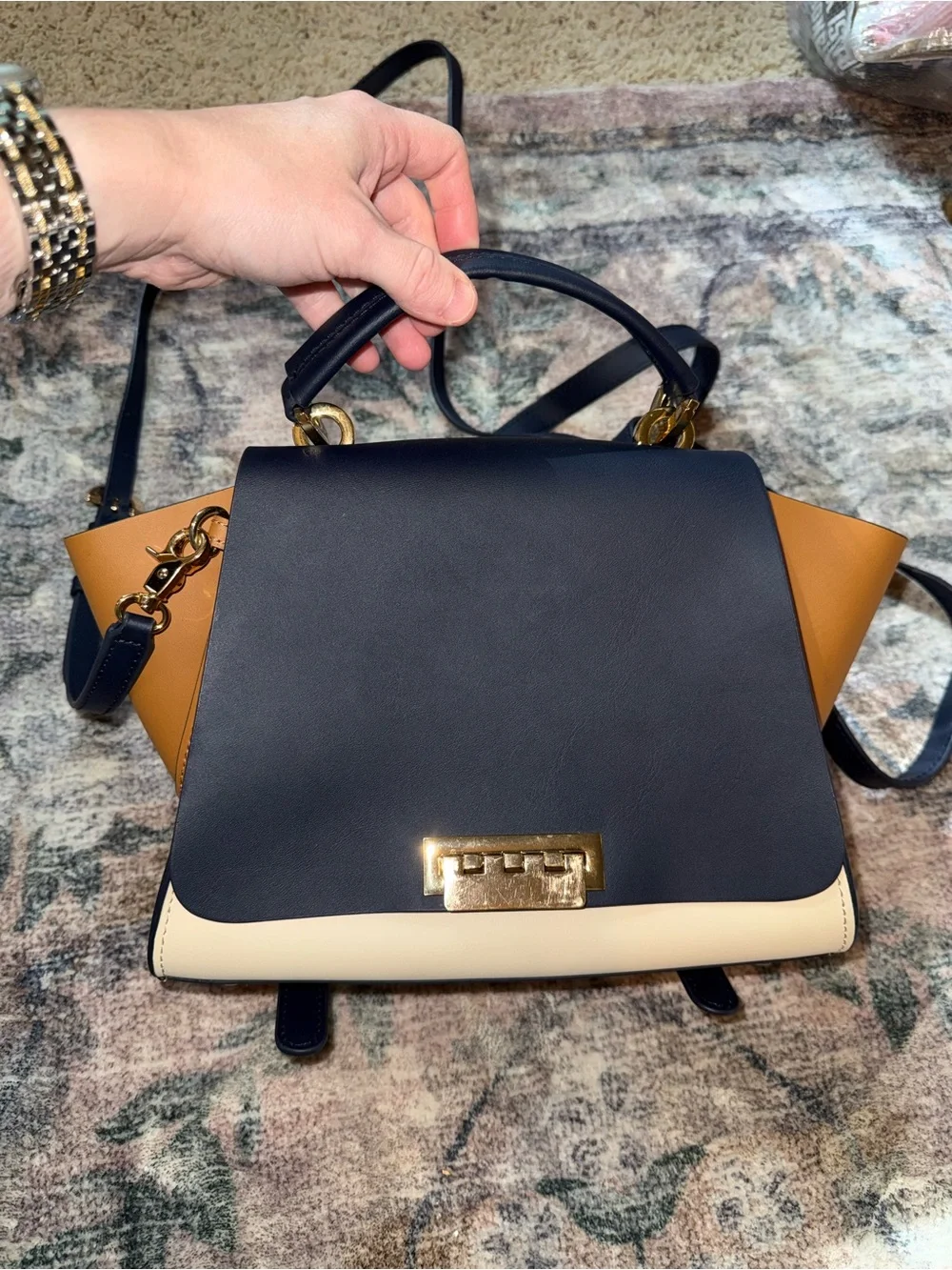Zac Posen Eartha top handle convertible satchel